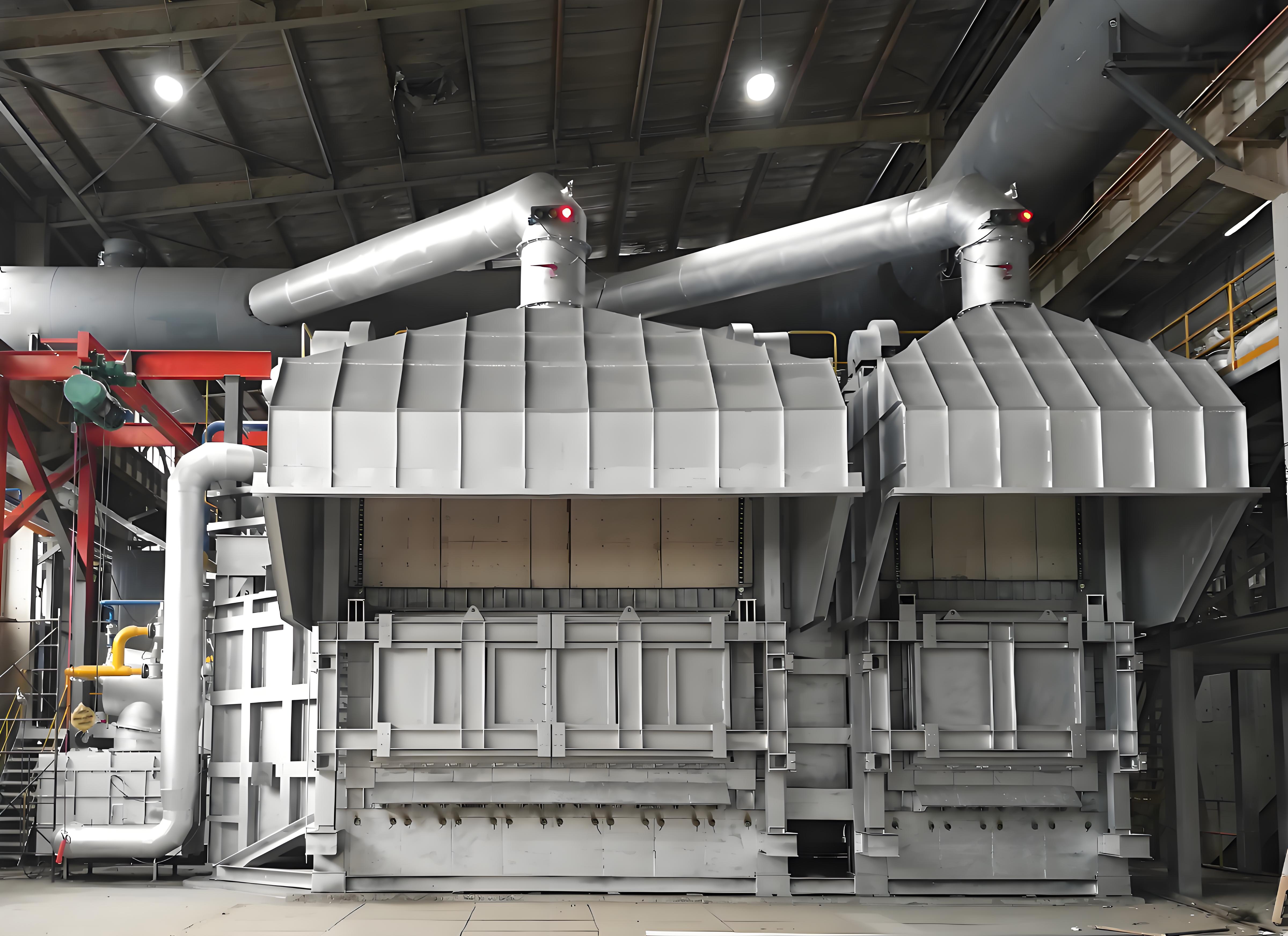 35-ton aluminum melting furnace major overhaul