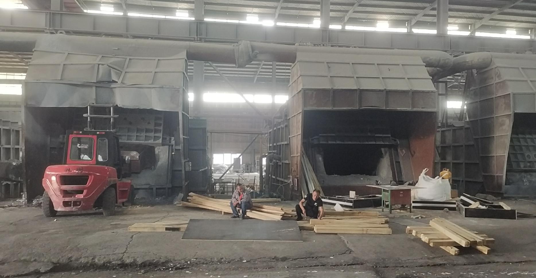 Aluminum Melting Furnace Construction